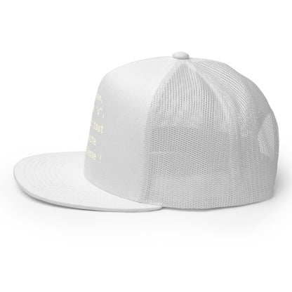 Casquette Trucker, brodée « , ça fait tout de suite moins classe ! », image 57