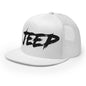 Casquette Trucker de couleur blanche "Jeep"