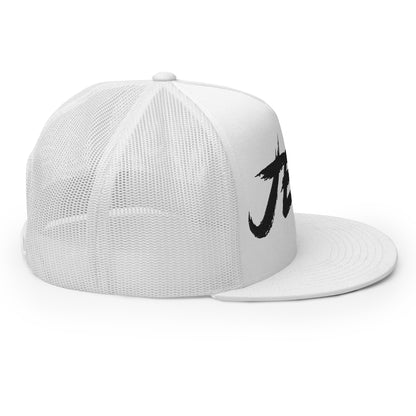 Casquette Trucker de couleur blanche "Jeep"