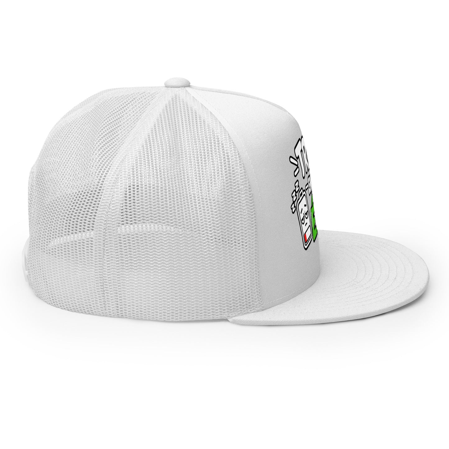 Casquette Trucker, brodée « travail en mode éco », image 59