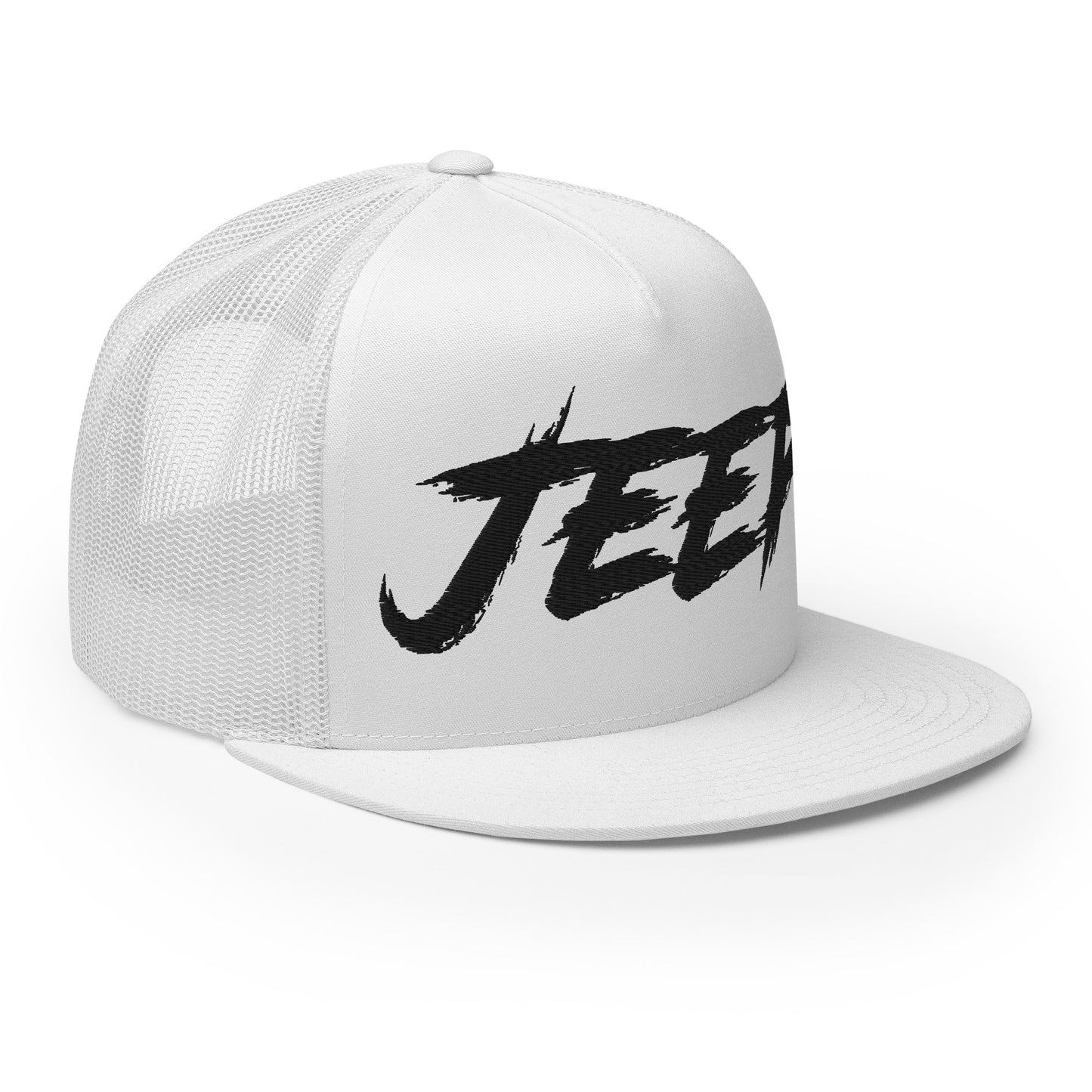 Casquette Trucker de couleur blanche "Jeep"