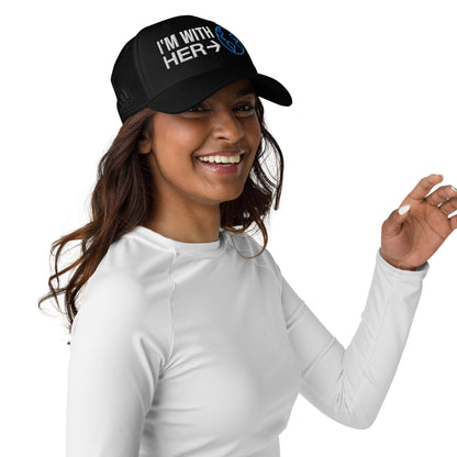 Casquette de Baseball Adidas de couleur noire "I'm with her"