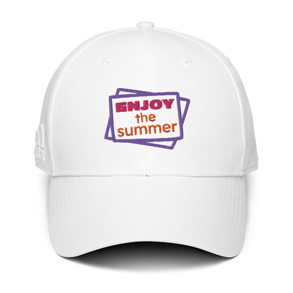 Casquette de Baseball Adidas de couleur blanche "Enjoy The Summer"