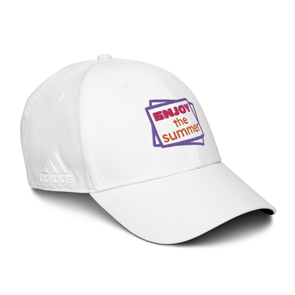 Casquette de Baseball Adidas de couleur blanche "Enjoy The Summer"