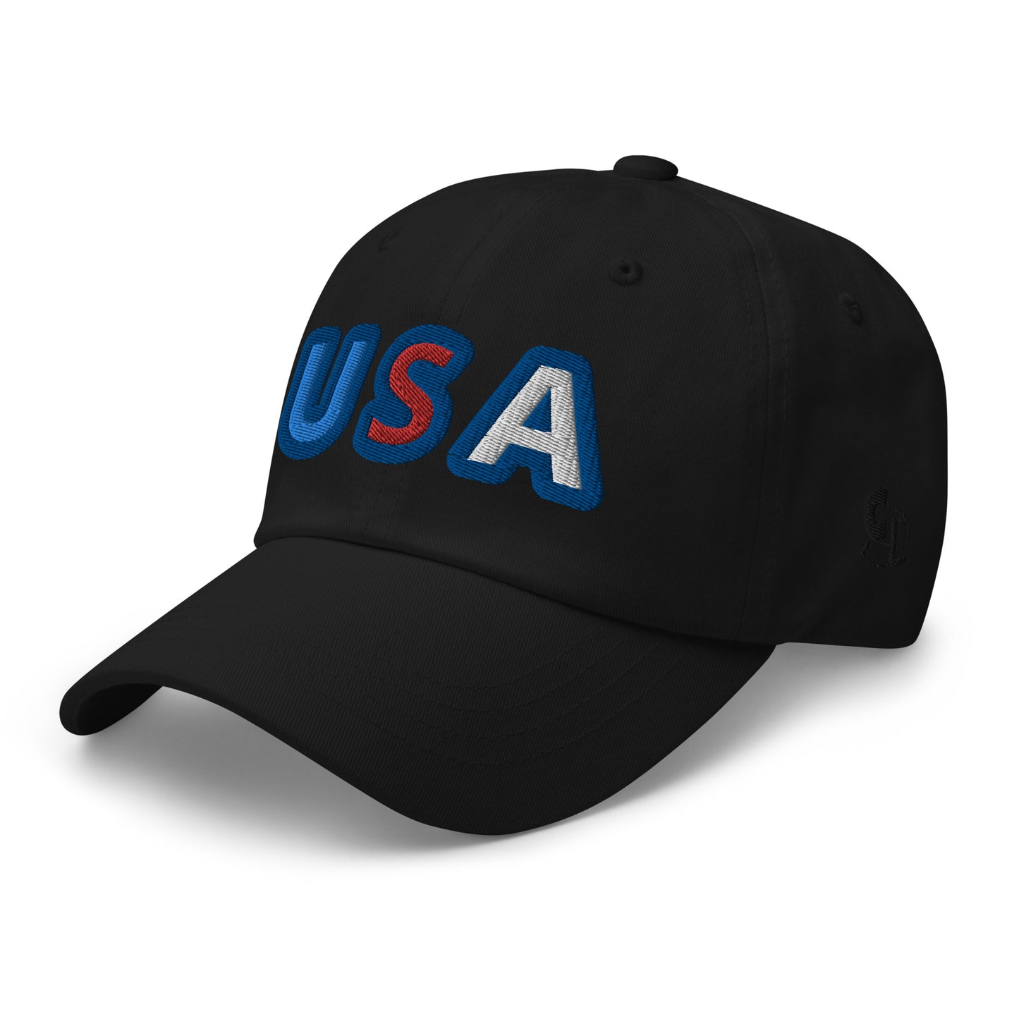 Casquette de Baseball de couleur noire "USA"