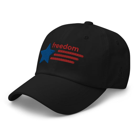 Casquette de Baseball de couleur noire "Freedom"