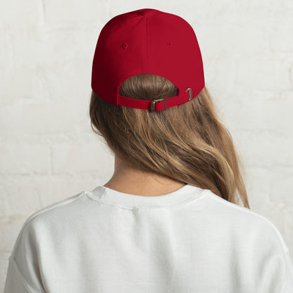 Casquette de Baseball de couleur rouge "Drapeau Américain"