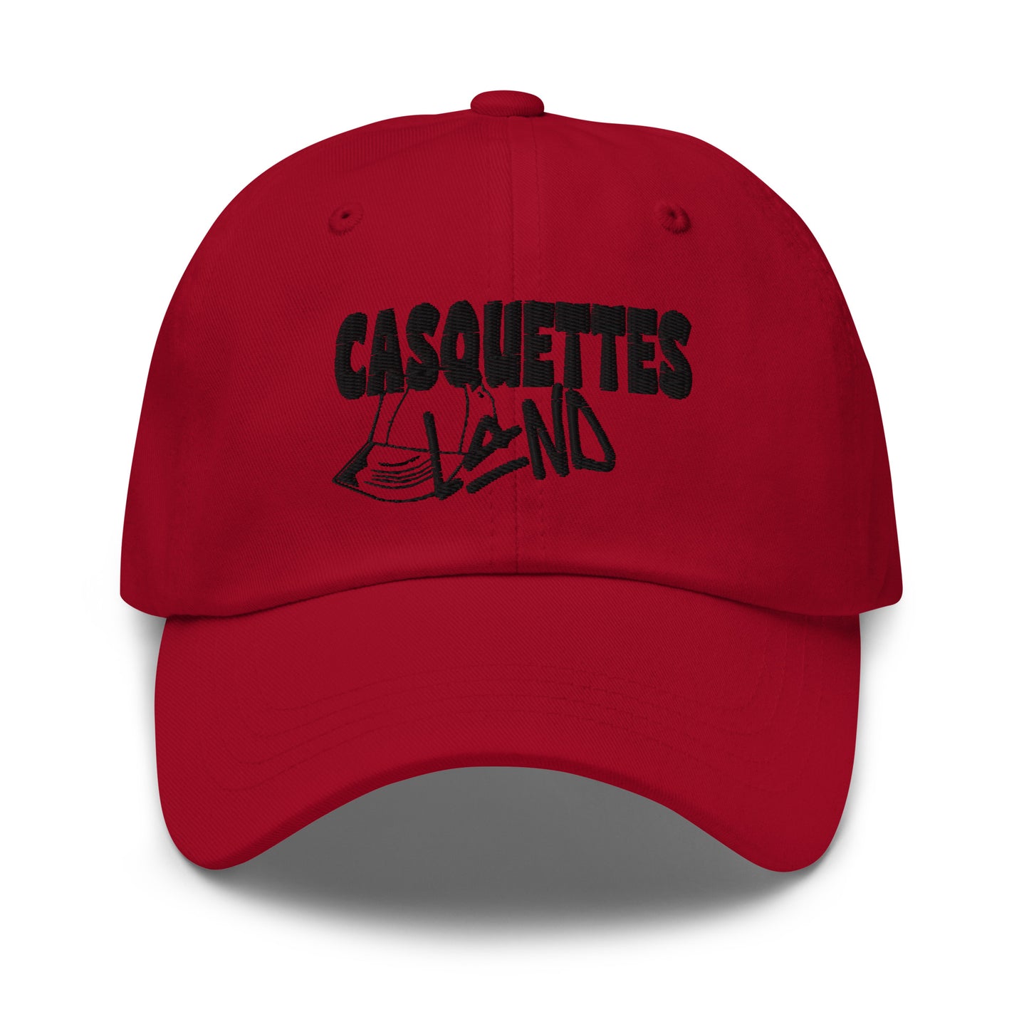 Casquette de Baseball de couleur rouge "Casquettes Land"