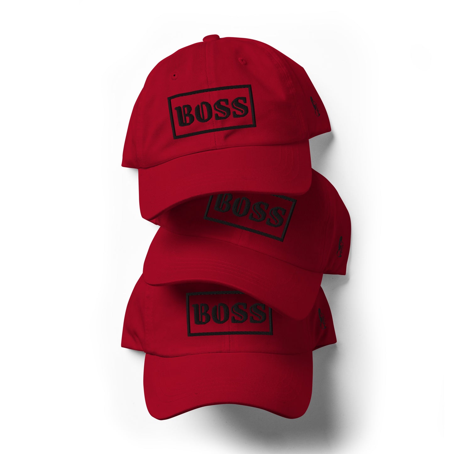 Casquette de Baseball de couleur rouge "Boss"