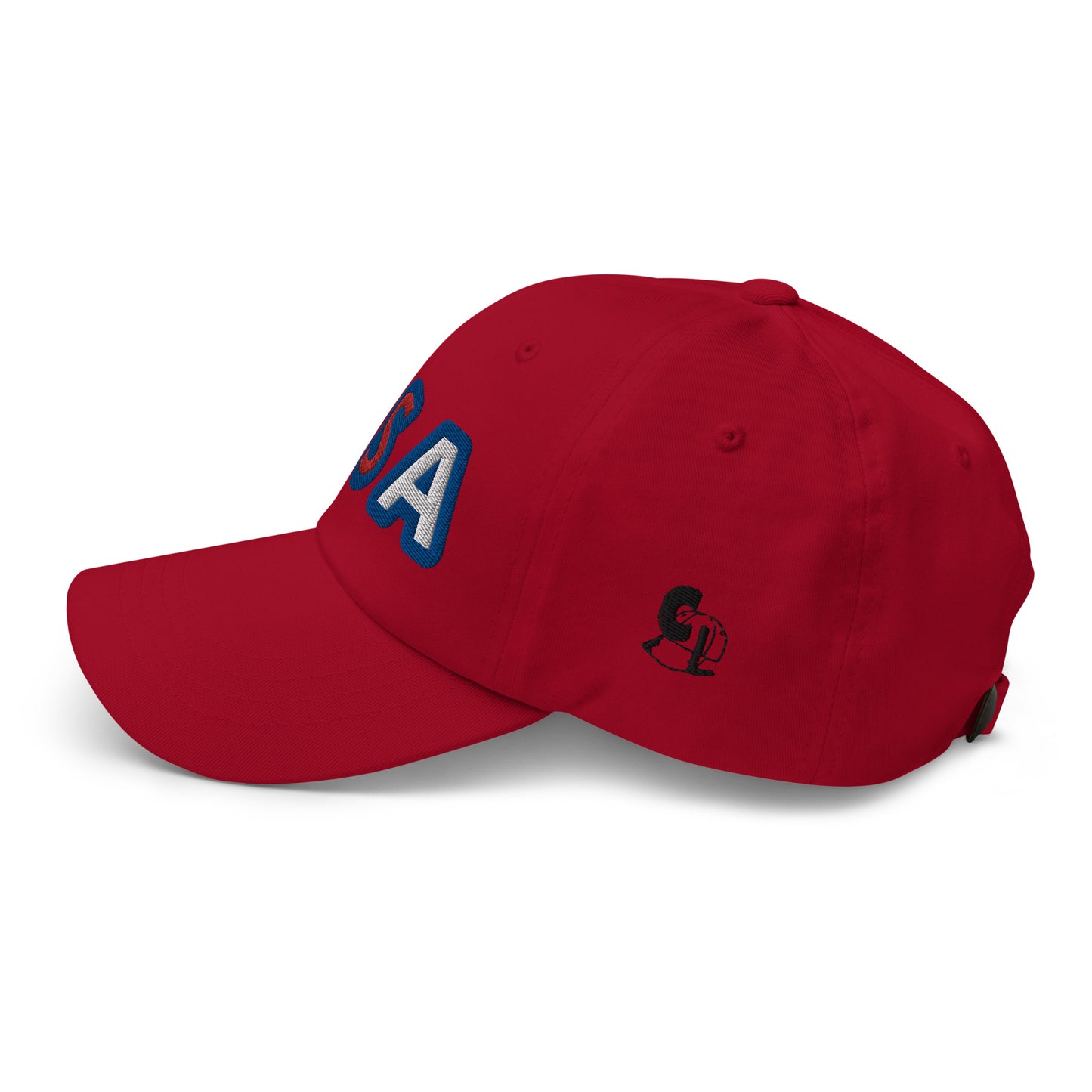 Casquette de Baseball de couleur rouge "USA"