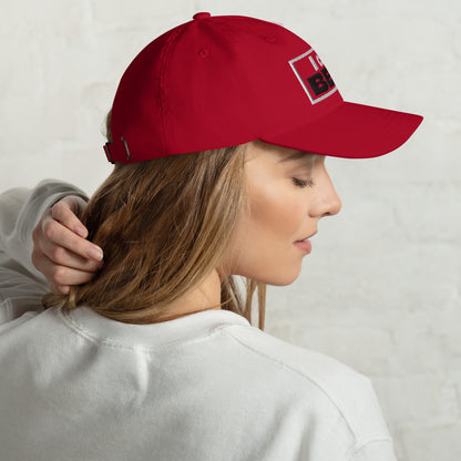 Casquette de Baseball de couleur rouge "I am Best"