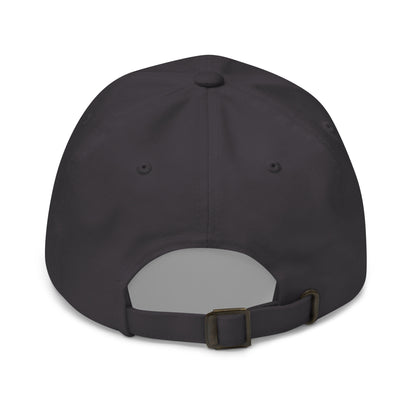 Casquette Baseball, brodée « Evolution de l'homme jusqu'à un guitariste », en Gris Foncé, vue arrière, image 32
