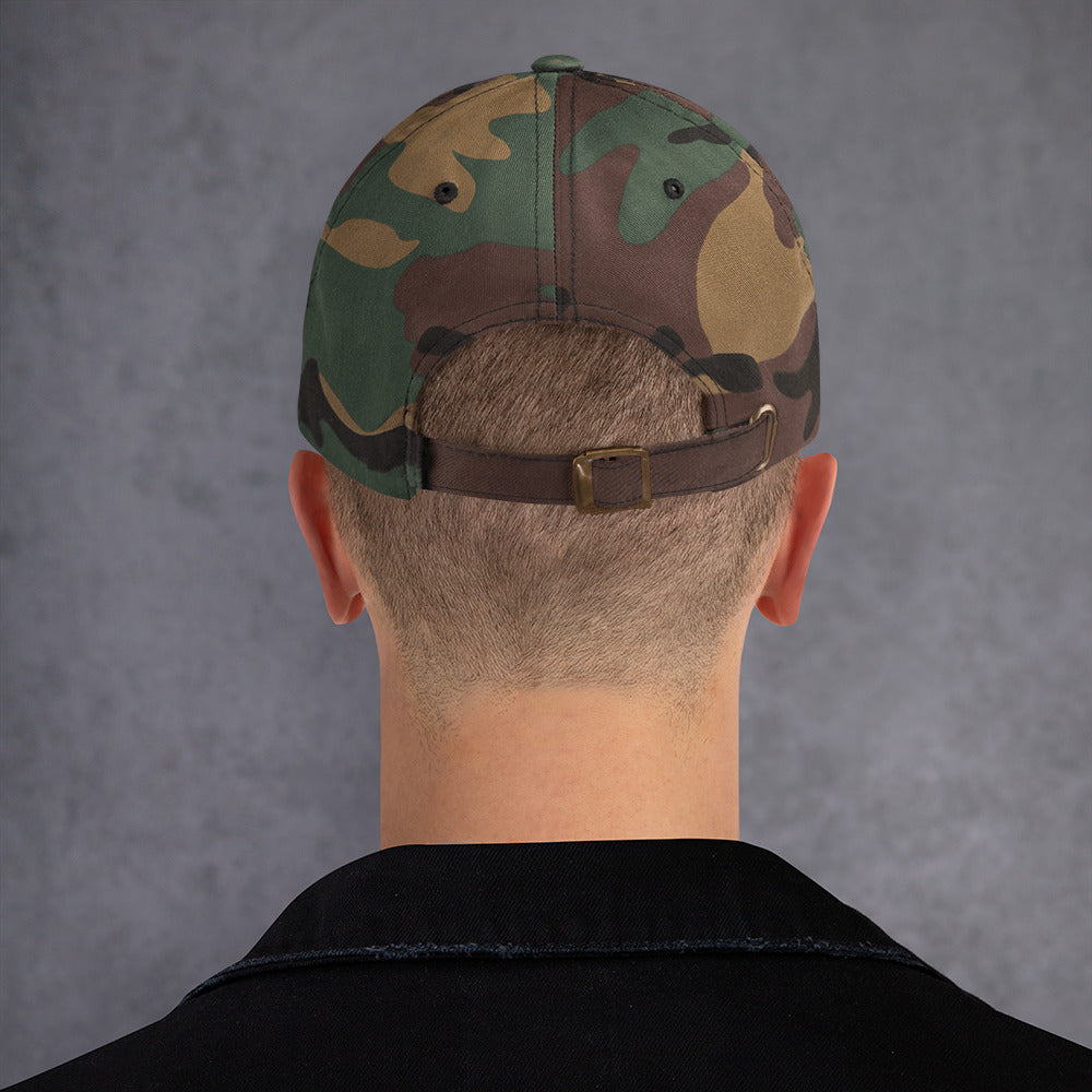 Casquette de Baseball de couleur camouflage "Drapeau Américain"