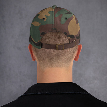 Casquette de Baseball de couleur camouflage "Drapeau Américain"