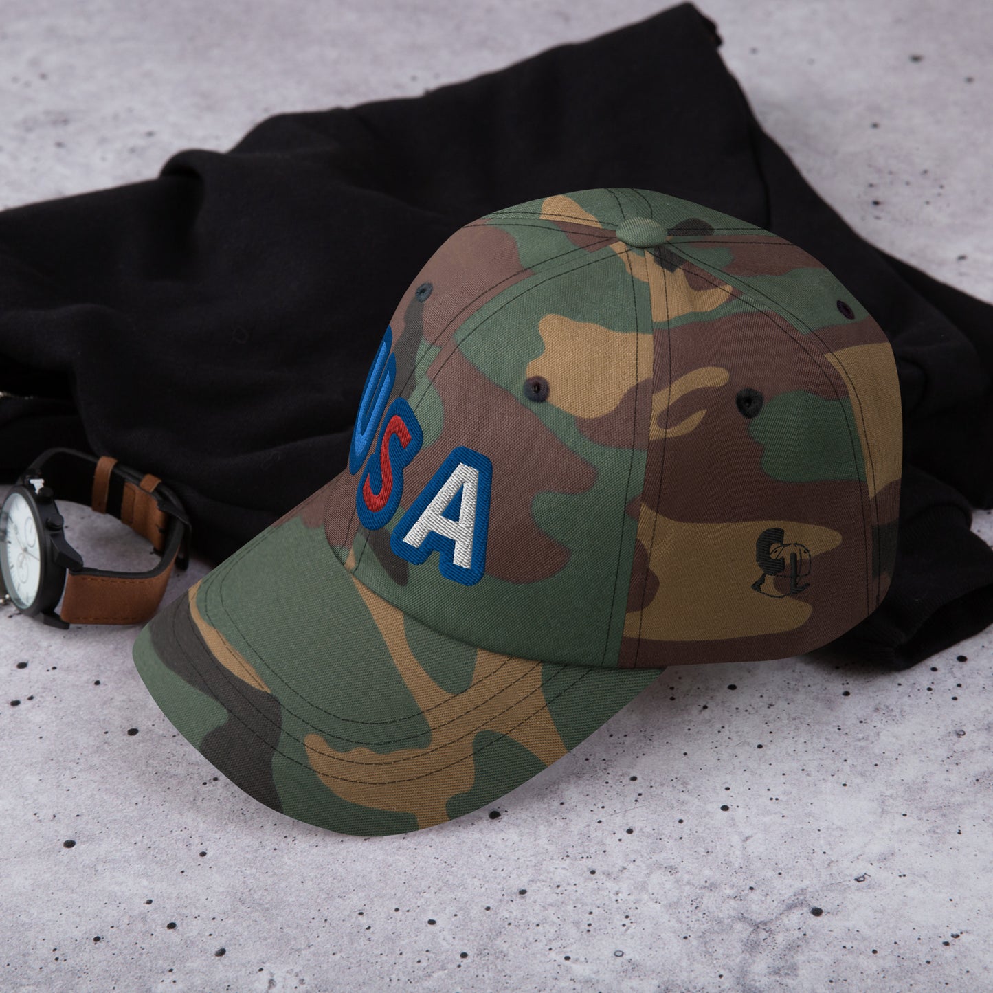 Casquette de Baseball de couleur camouflage "USA"