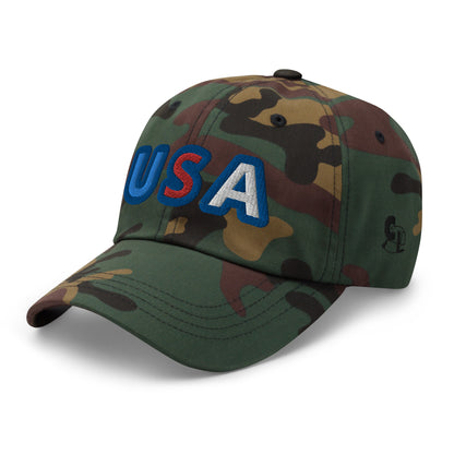 Casquette de Baseball de couleur camouflage "USA"