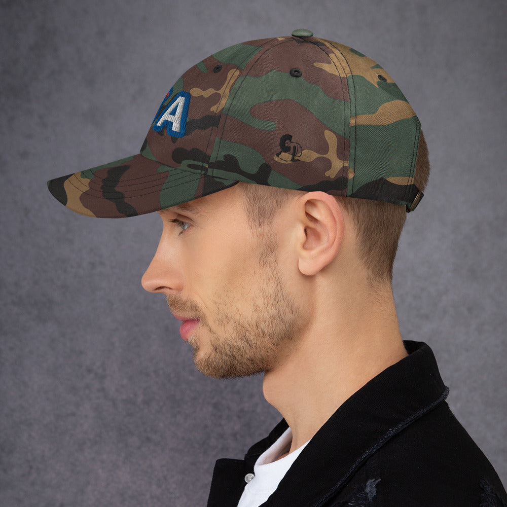 Casquette de Baseball de couleur camouflage "USA"