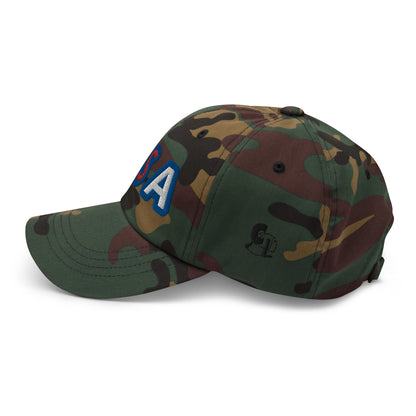 Casquette de Baseball de couleur camouflage "USA"