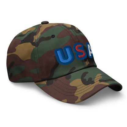 Casquette de Baseball de couleur camouflage "USA"