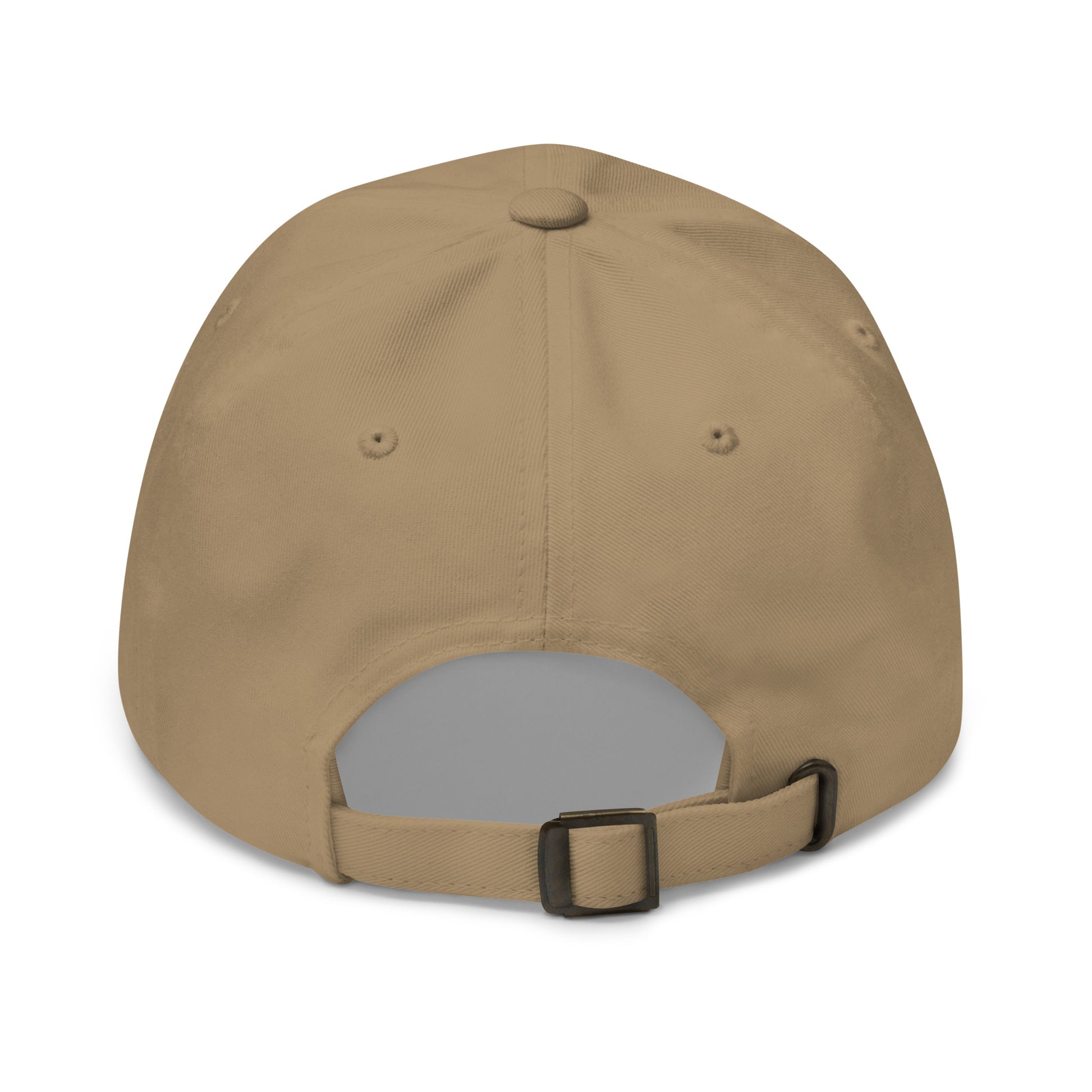 Casquette Baseball, brodée « Evolution de l'homme jusqu'à un guitariste », en Kaki, vue arrière, image 42