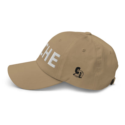 Casquette Baseball, brodée « Pêche », en Kaki, vue de côté, image 37