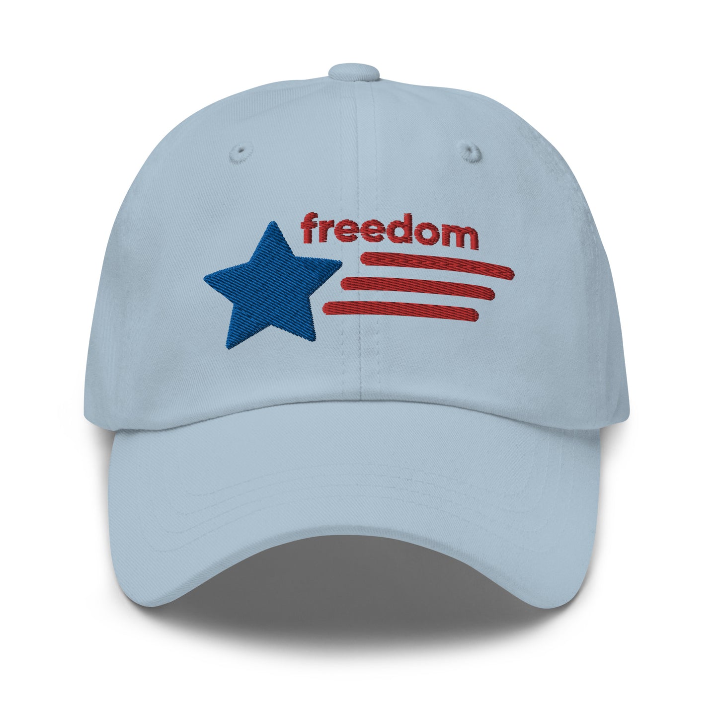 Casquette de Baseball de couleur bleue claire "Freedom"