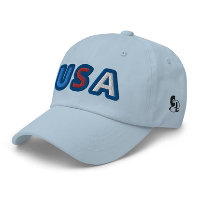 Casquette de Baseball de couleur bleue claire "USA"