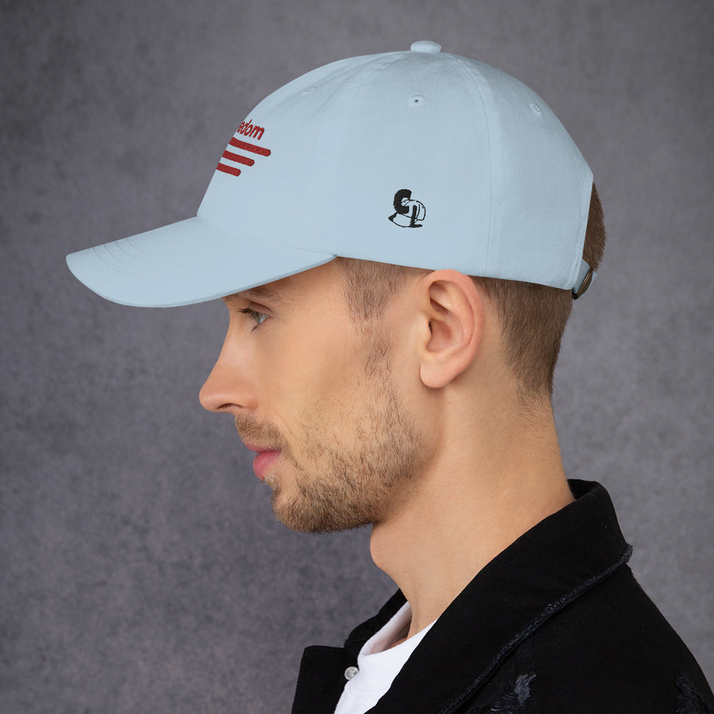 Casquette de Baseball de couleur bleue claire "Freedom"