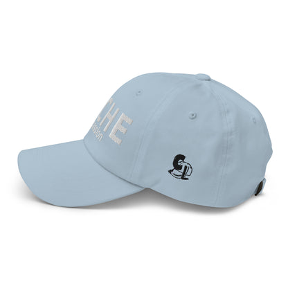 Casquette Baseball, brodée « Pêche ma passion », en Bleu Clair, vue de côté, image 53