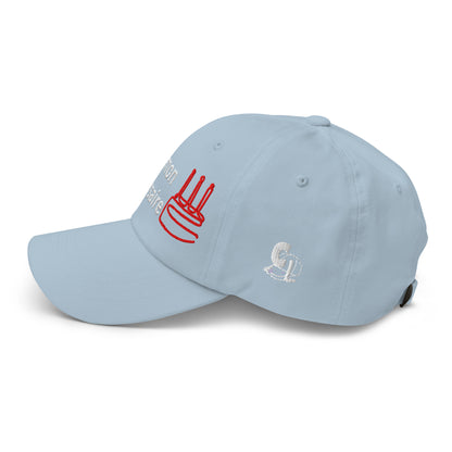 Casquette Baseball, brodée « C'est mon anniversaire », en Bleu Clair, vue de côté, image 52