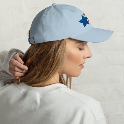 Casquette de Baseball de couleur bleue claire "Freedom"