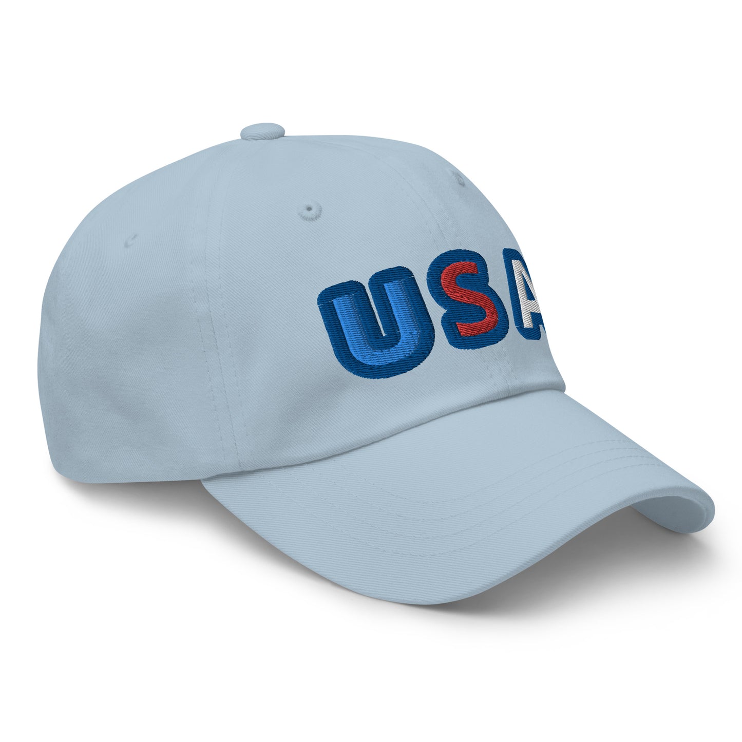 Casquette de Baseball de couleur bleue claire "USA"