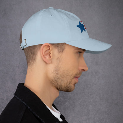 Casquette de Baseball de couleur bleue claire "Freedom"