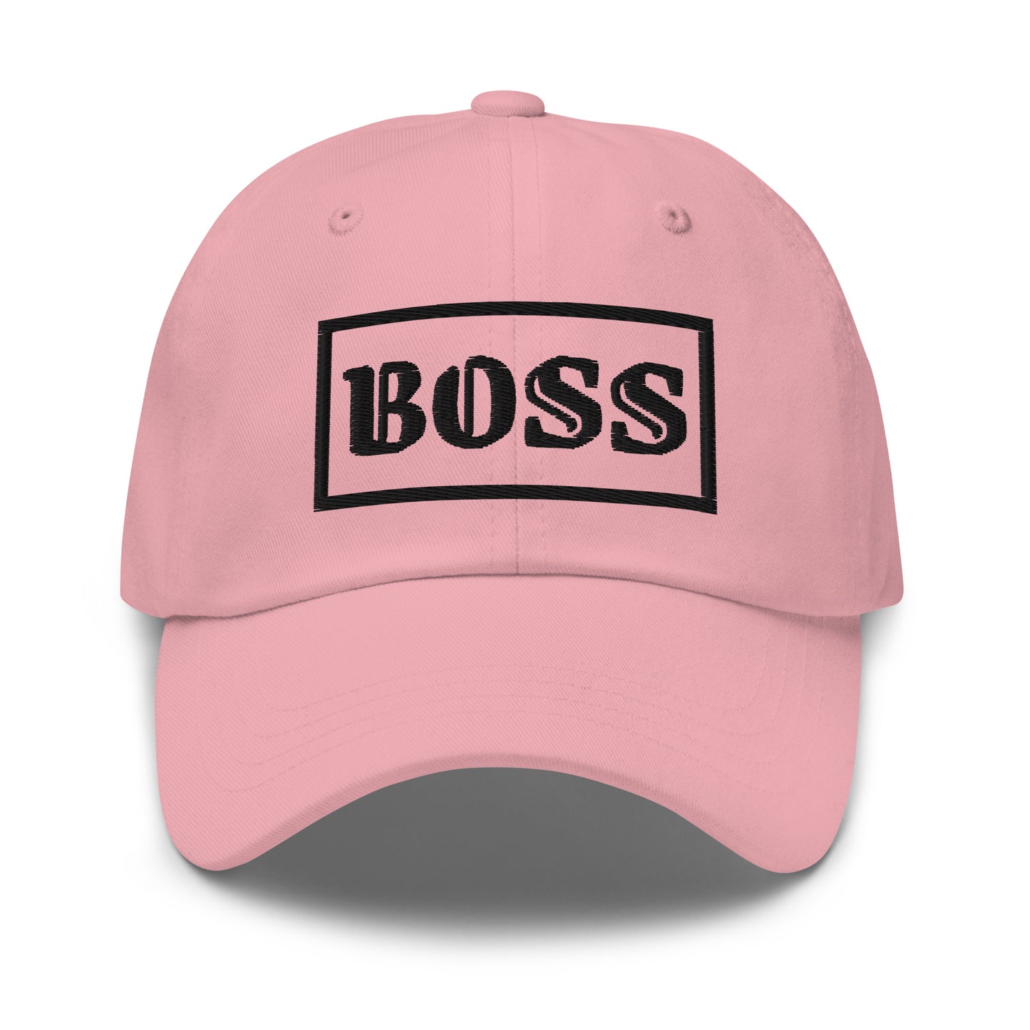 Casquette de Baseball de couleur rose "Boss"