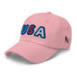 Casquette de Baseball de couleur rose "USA"