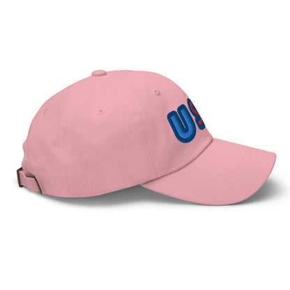 Casquette de Baseball de couleur rose "USA"