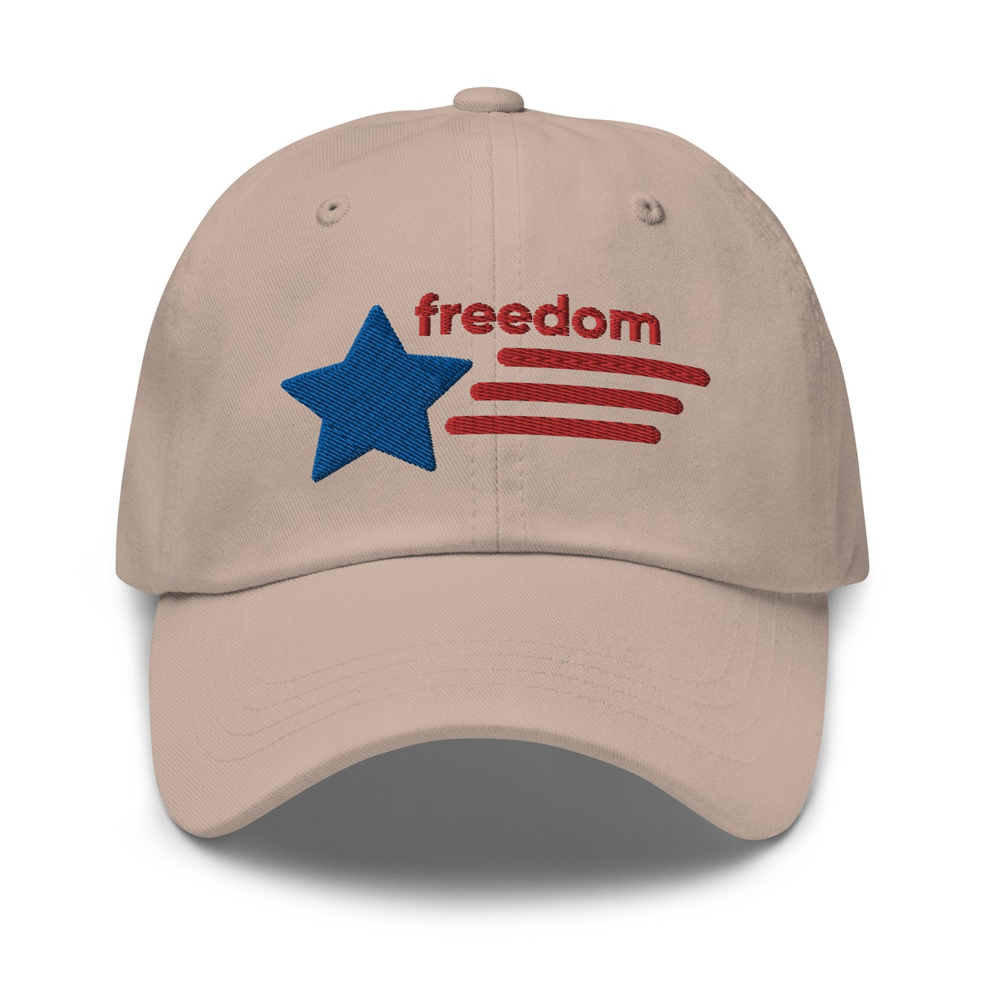 Casquette de Baseball de couleur beige "Freedom"