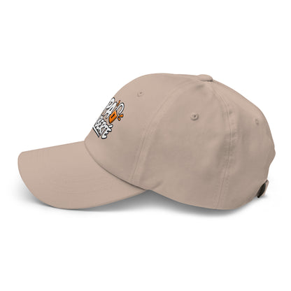 Casquette Baseball, brodée « Papa en liberté », en Pierre, vue de côté, image 40