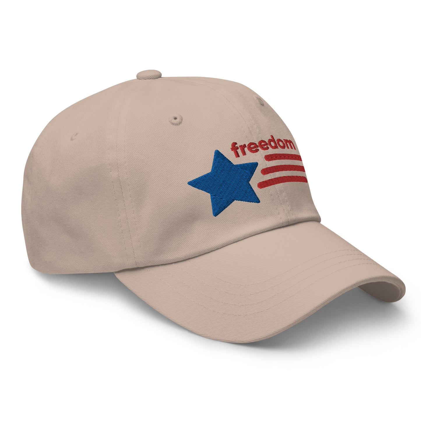 Casquette de Baseball de couleur beige "Freedom"