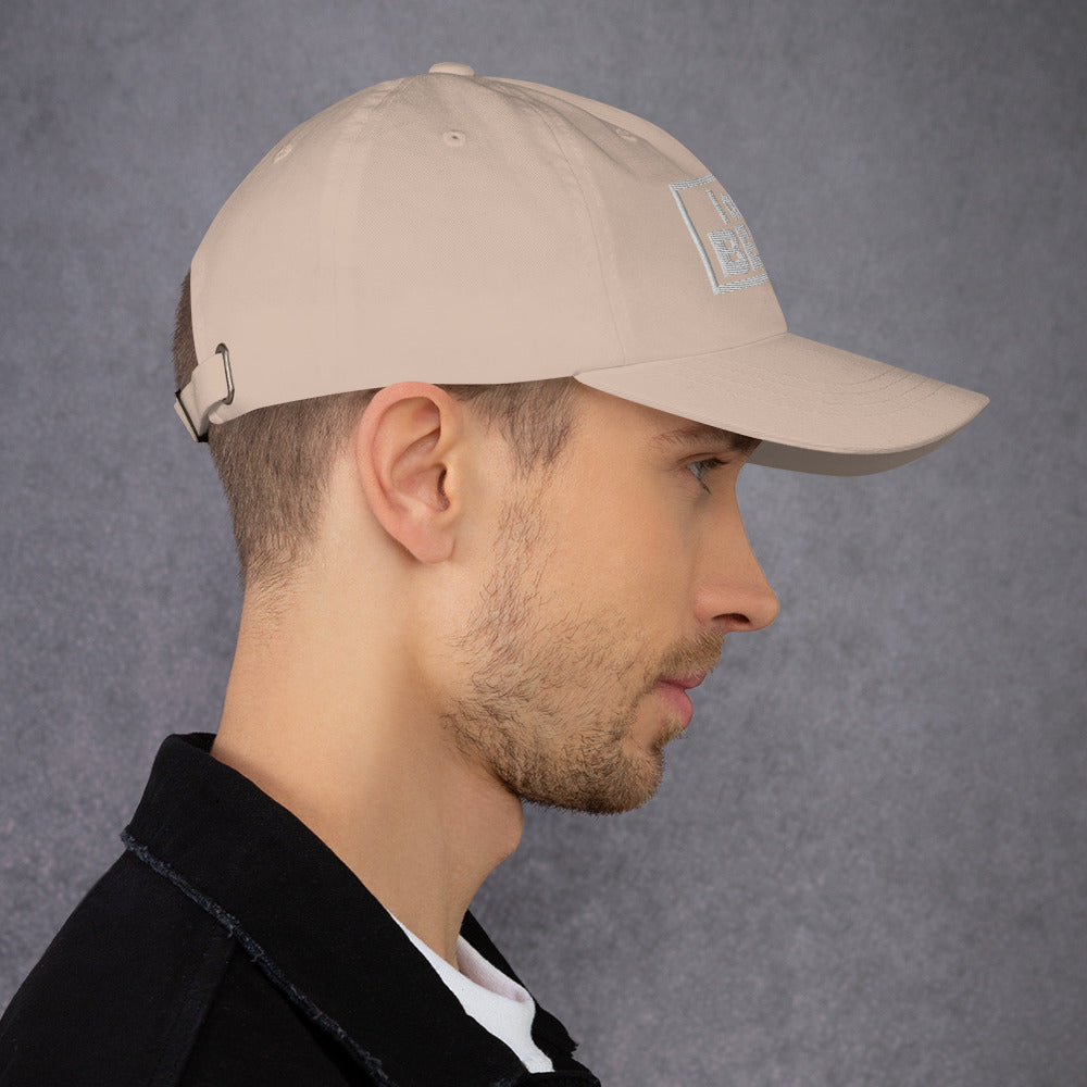 Casquette de Baseball de couleur beige "I am Best"