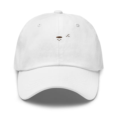 Casquette Baseball, brodée « Sociable après café », vue de face, image 55