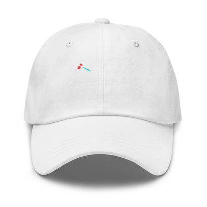 Casquette Baseball, brodée « Carburant bas, moral haut », vue de face, image 55