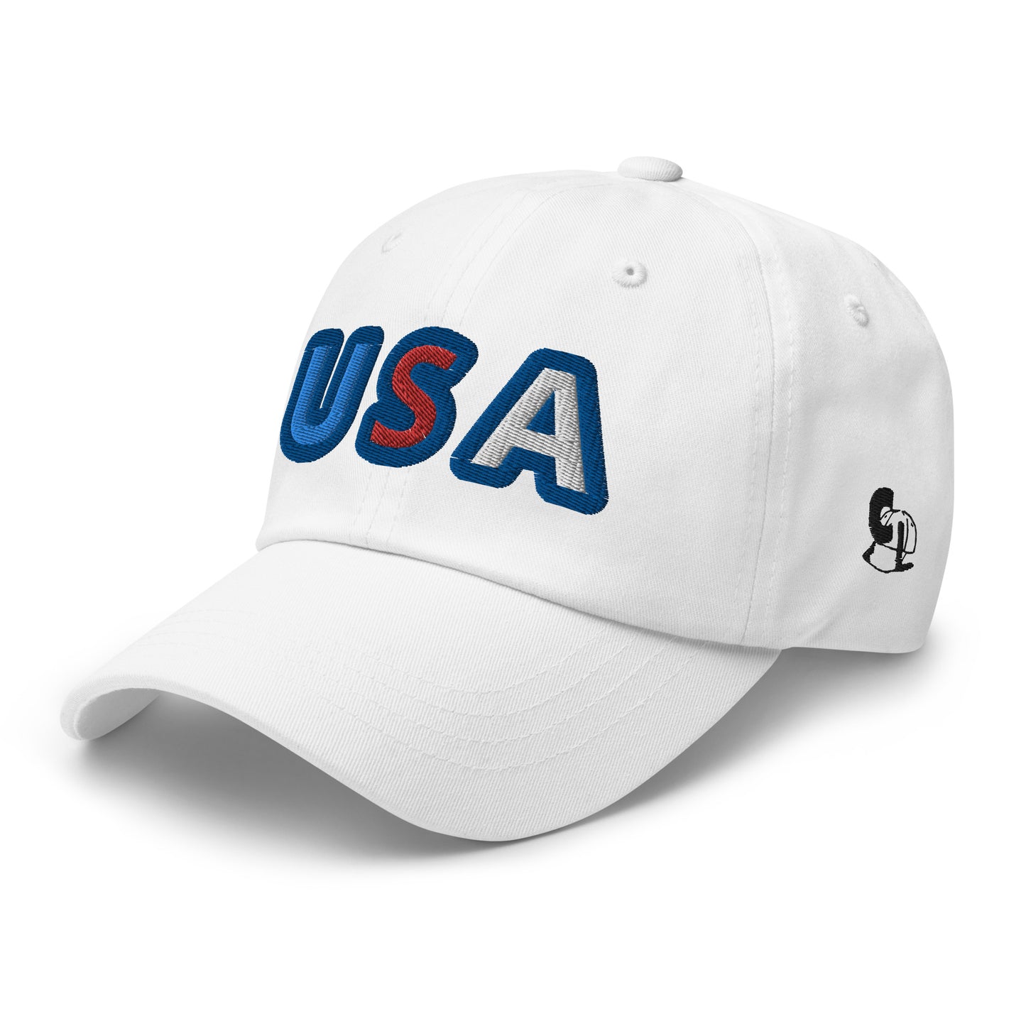 Casquette de Baseball de couleur blanche "USA"