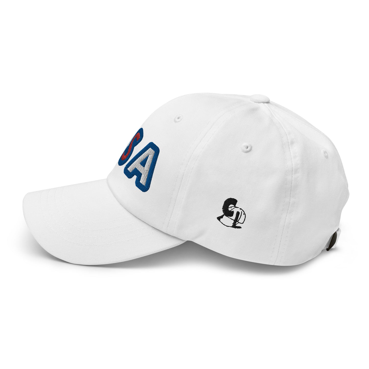 Casquette de Baseball de couleur blanche "USA"