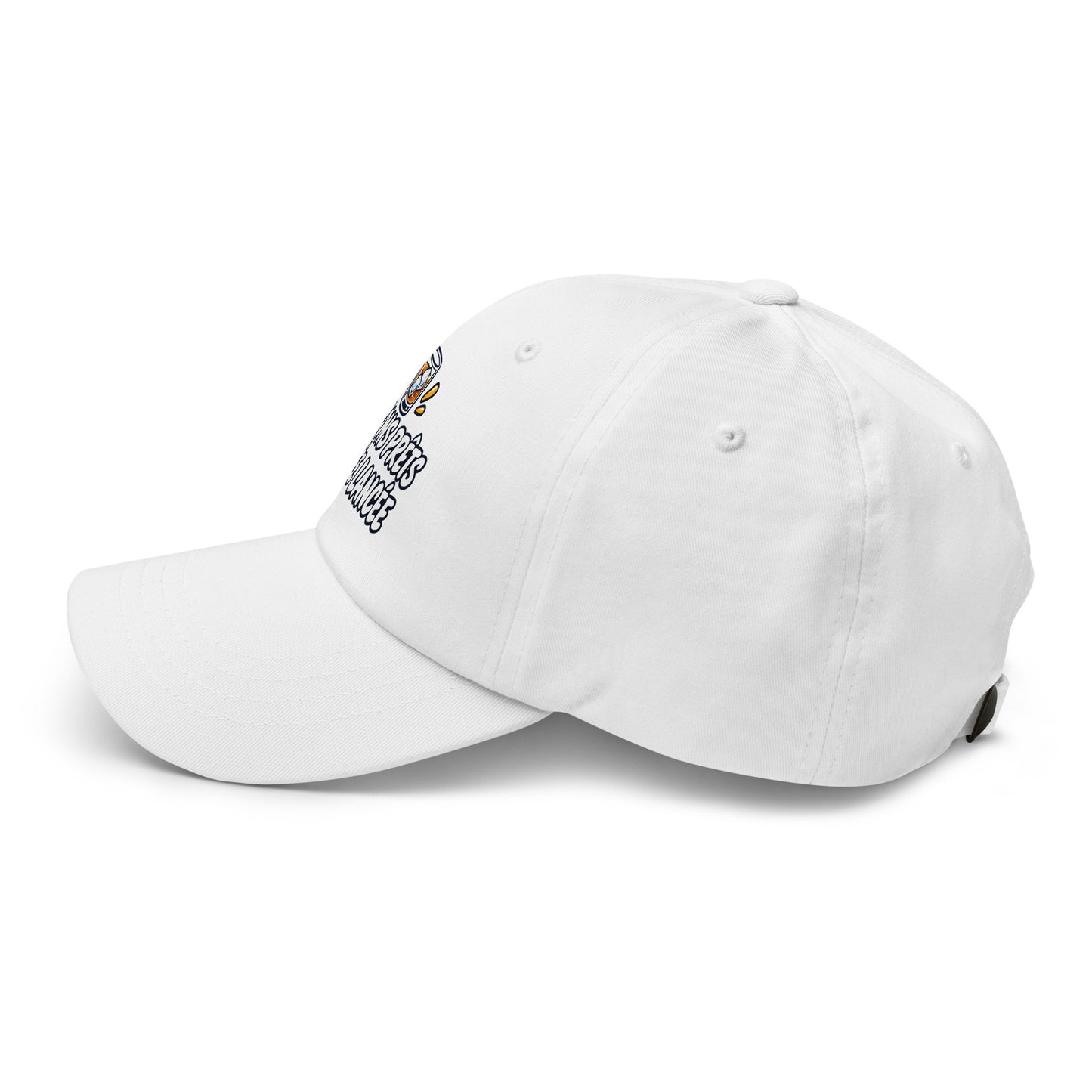 Casquette Baseball, brodée « Glaçons prêts, soirée lancée », vue de côté, image 58