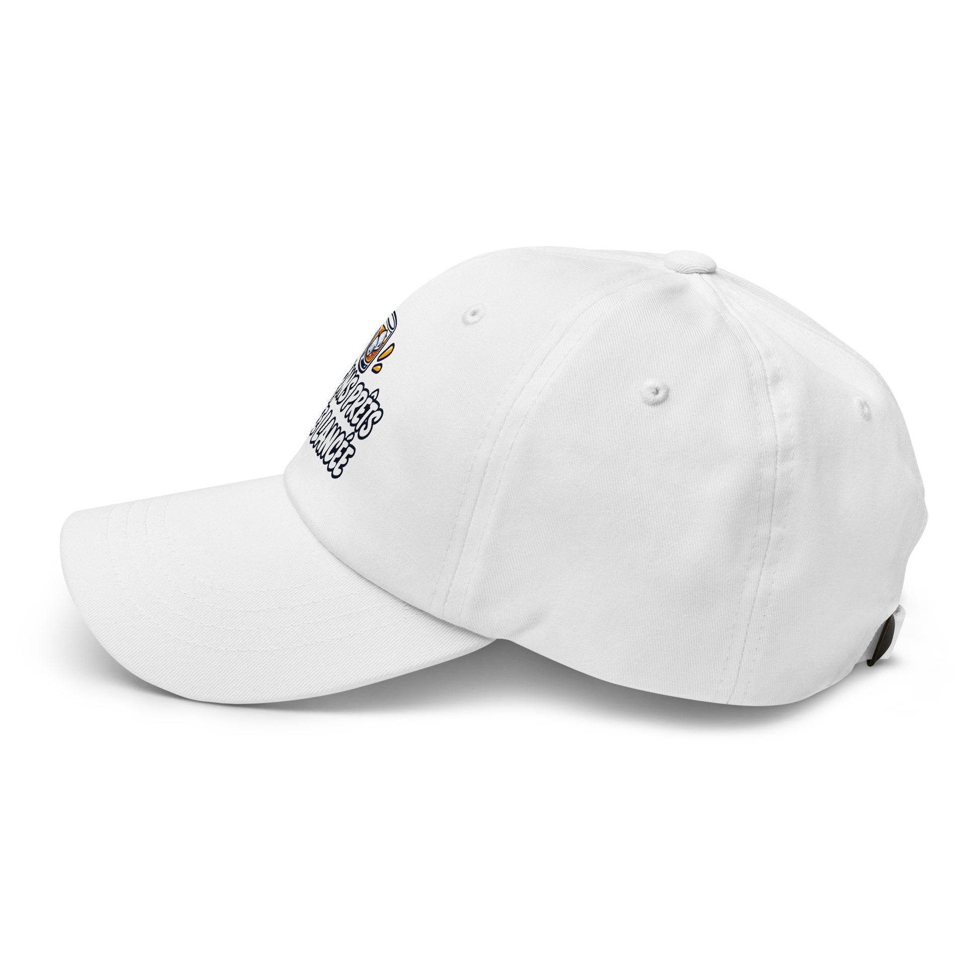 Casquette Baseball, brodée « Glaçons prêts, soirée lancée », vue de côté, image 58
