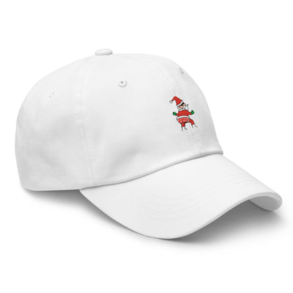 Casquette Baseball, brodée « Merry kiss my ass », vue de trois quarts, image 59