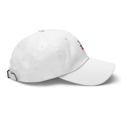 Casquette Baseball, brodée « Merry kiss my ass », vue de côté, image 60