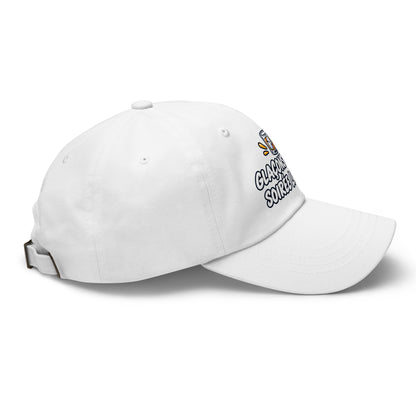 Casquette Baseball, brodée « Glaçons prêts, soirée lancée », vue de côté, image 60
