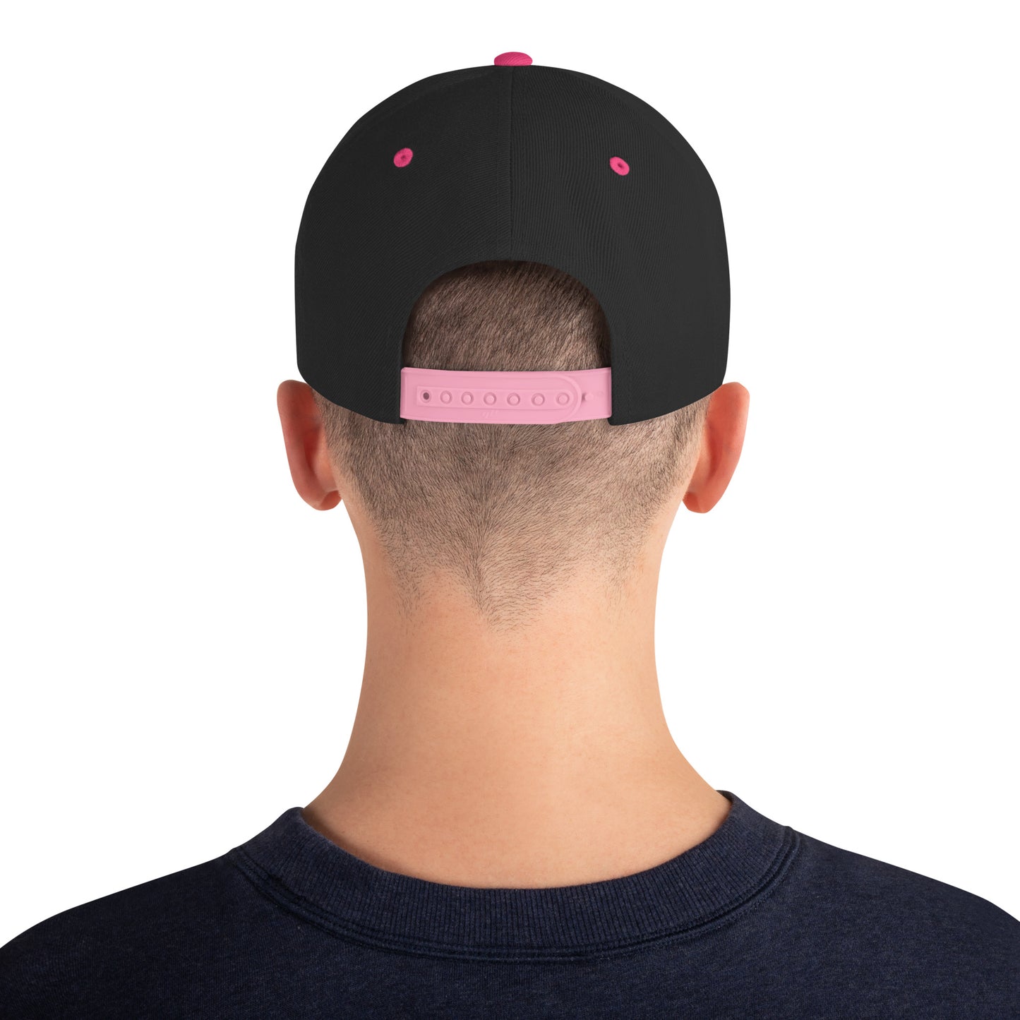 Casquette SnapBack de couleur noire et rose "Jeep"